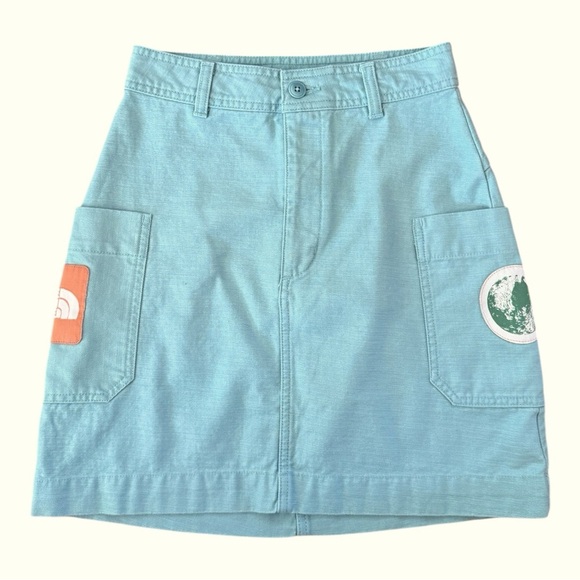 THE NORTH FACE Valley Mini Skirt Reef Waters Blue Size XS NEW - Picture 2 of 10